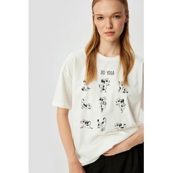 Tricou supradimensionat de bumbac