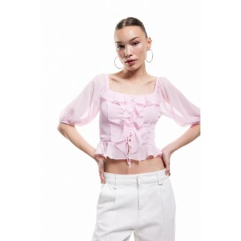 Bluza cu volane