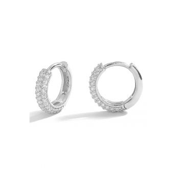 Cercei din argint 925 decorati cu zirconia