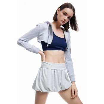 Fusta-pantalon de bumbac