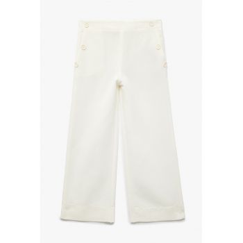 Pantaloni cu talie elastica