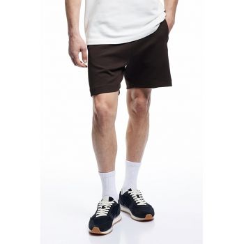 Pantaloni scurti din amestec de bumbac cu snur