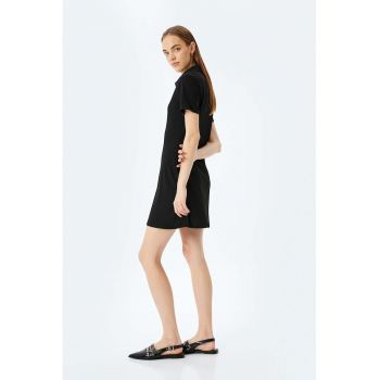 Rochie polo cu model uni