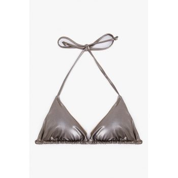 Sutien triunghiular de baie - Maro fango -