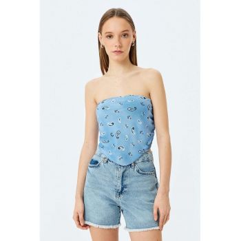 Top crop cu model grafic