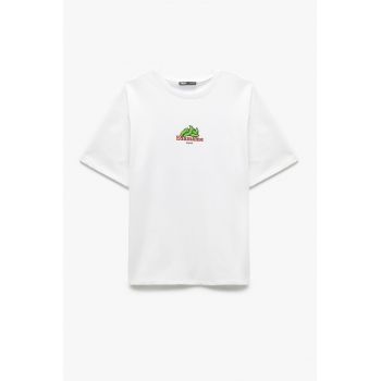 Tricou cu detaliu grafic