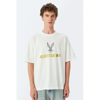 Tricou cu imprimeu Bugs Bunny
