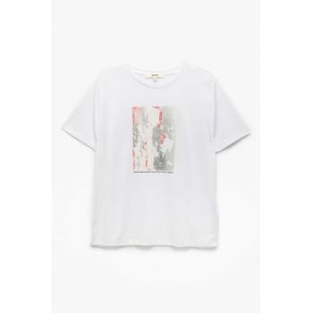 Tricou cu imprimeu grafic
