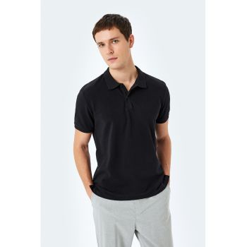 Tricou polo slim-fit din bumbac