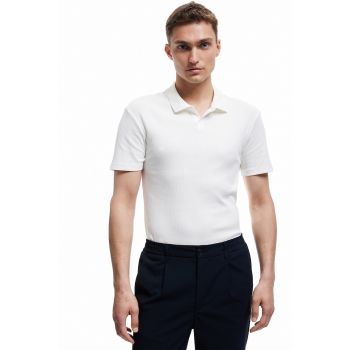 Tricou polo slim-fit din bumbac