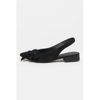 Balerini slingback cu varf ascutit
