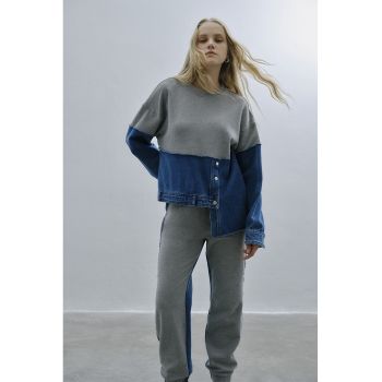 Bluza sport cu aspect 2 in 1 Mairi