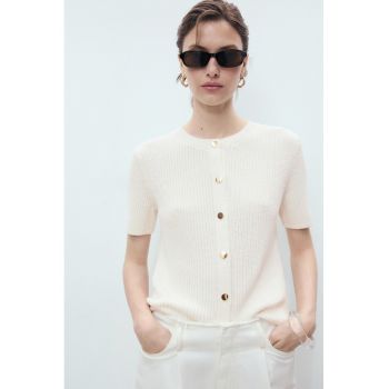 Cardigan cu maneci scurte