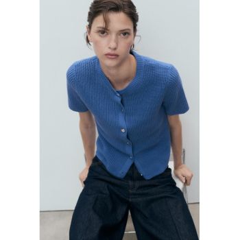 Cardigan cu maneci scurte
