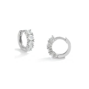 Cercei din argint 925 decorati cu zirconia