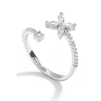 Inel din argint 925 decorat cu zirconia
