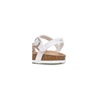 Sandale dama  304461545 - Piele ecologica - Alb