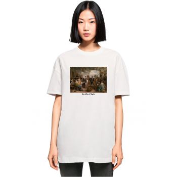 Tricou supradimensionat de bumbac