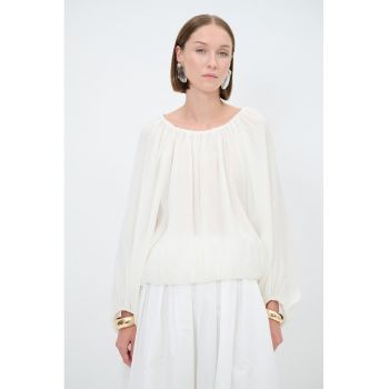 Bluza lejera vaporoasa din amestec de lyocell