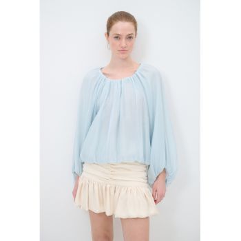Bluza lejera vaporoasa din amestec de lyocell