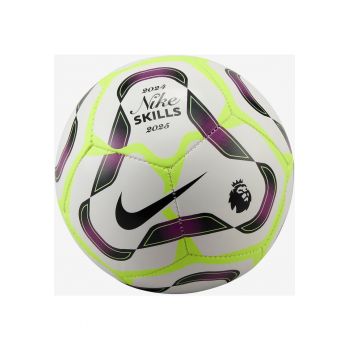 Minge fotbal mini  Premier League Skills - marime 1 - alb/verde