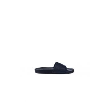 Papuci barbati  bleumarin/negru - material sintetic