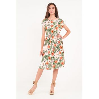 Rochie cu imprimeu floral