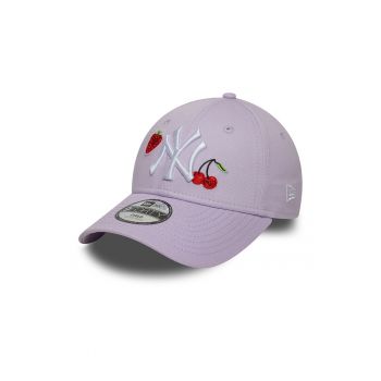 Sapca din bumbac cu detalii brodate - pentru baseball